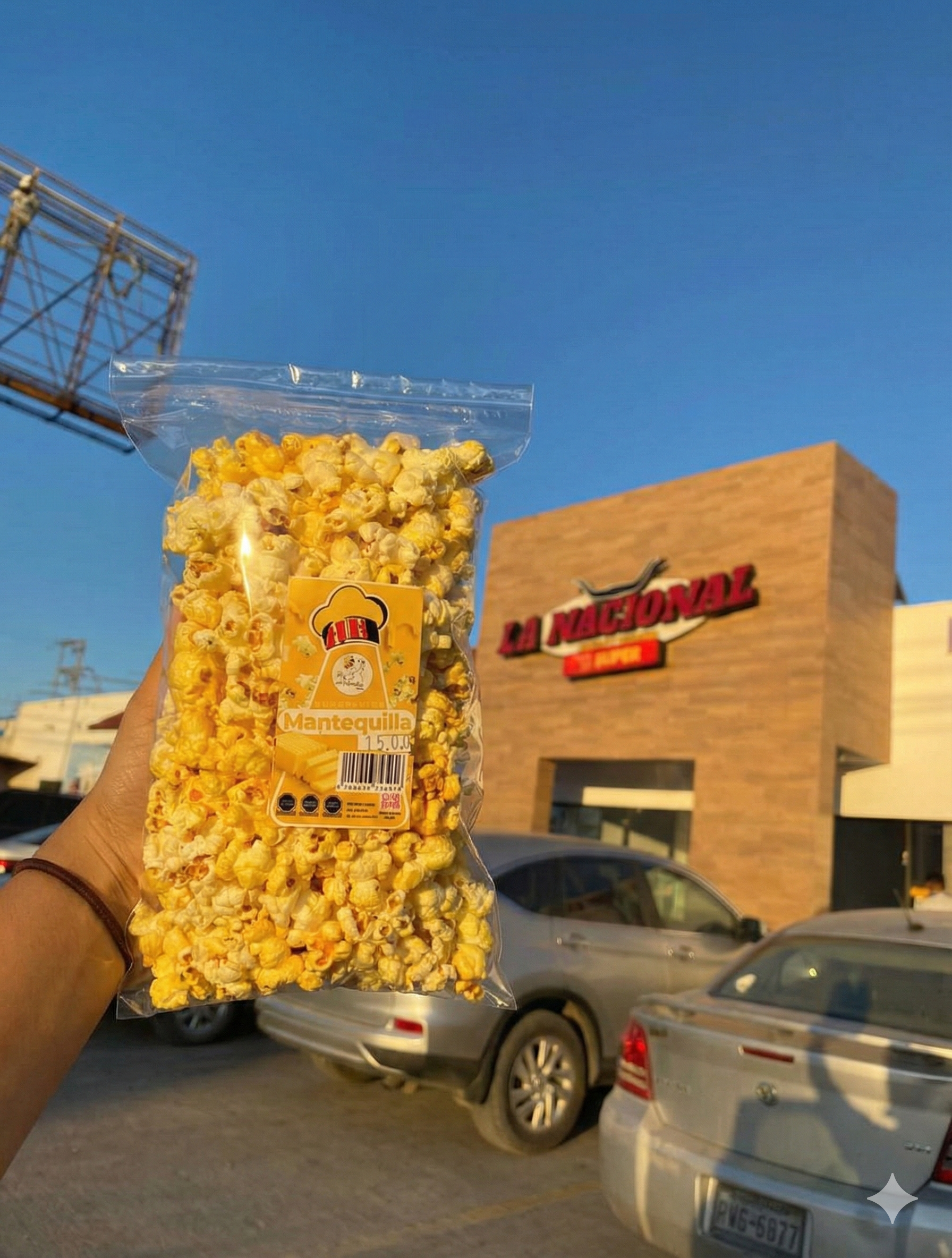 Bolsa de Palomitas en La Nacional